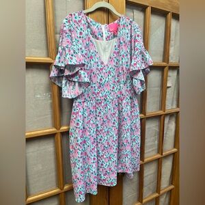 LILLY PULITZER BLAIRE SLEEVE DRESS , sz 14